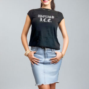 Abolish ICE Baby Tee – Fuck ICE Y2K Crop Top