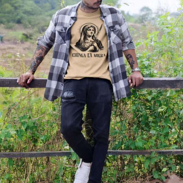 Abolish ICE Shirt - Chinga La Migra T-Shirt, Anti ICE Protest Tee, Immigration Rights Graphic Tee