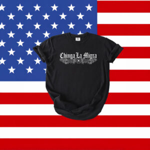 Chinga La Migra Floral T-Shirt – Anti ICE Protest Shirt – Immigration Rights Activist Tee – Feminist Floral Protest Shirt – Social Justice Statement Apparel