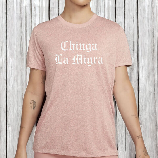 Chinga La Migra Tee - Fuck Trump ICE MAGA Fascism Shirt