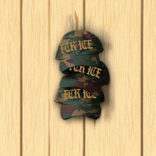 FCK ICE Incognito Dad Hat