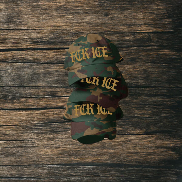 FCK ICE Incognito Dad Hat