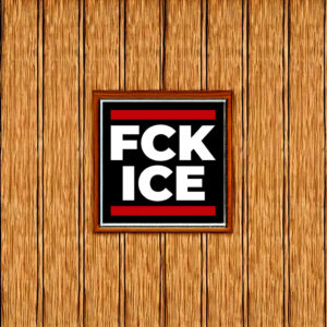 FCK ICE Sticker – Anti ICE Vinyl Decal – Political Protest Sticker – Pro Immigrant Rights Sticker – Activism Car Laptop Sticker