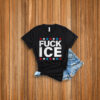 F*ck ICE T-Shirt – Anti ICE Shirt – Pro Immigrant Rights Tee – Activist Protest Shirt – Vintage Black Political Statement Shirt