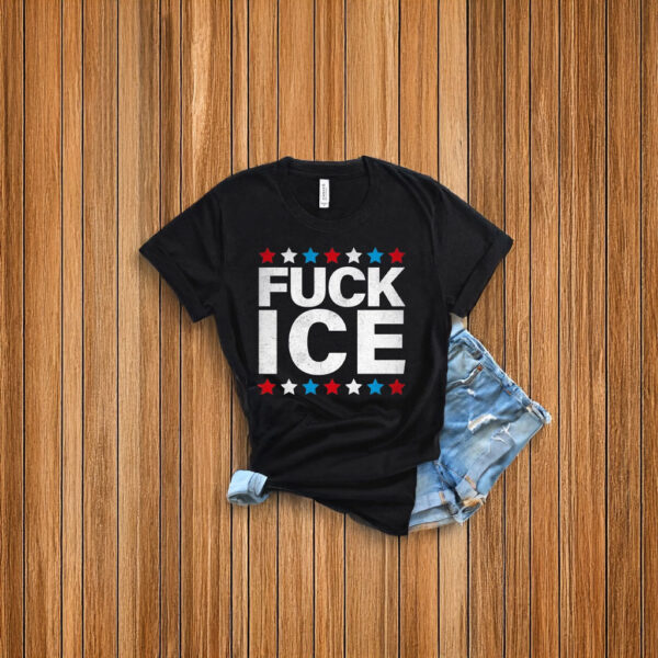 F*ck ICE T-Shirt – Anti ICE Shirt – Pro Immigrant Rights Tee – Activist Protest Shirt – Vintage Black Political Statement Shirt