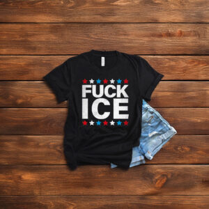 F*ck ICE T-Shirt – Anti ICE Shirt – Pro Immigrant Rights Tee – Activist Protest Shirt – Vintage Black Political Statement Shirt