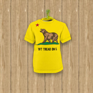 Gadsden Flag California Bear Don't Tread On Us ICE Protest Shirt
