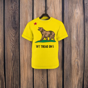 Gadsden Flag California Bear Don't Tread On Us ICE Protest Shirt