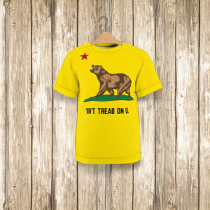Gadsden Flag California Bear Don't Tread On Us ICE Protest Shirt