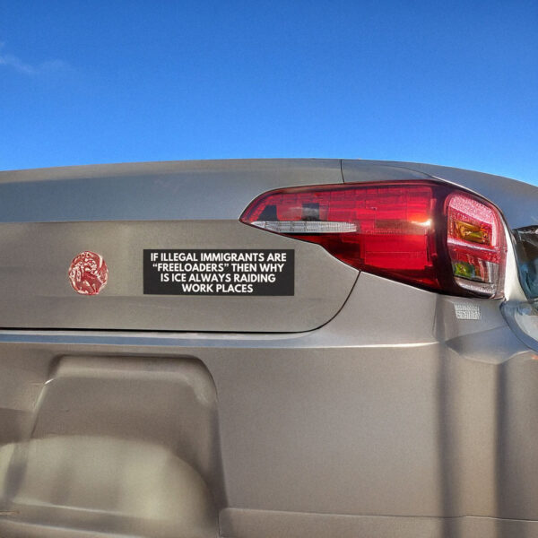ICE Workplace Raids Car Magnet