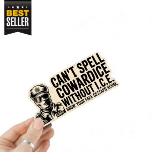 Abolish ICE Sticker Car Magnet