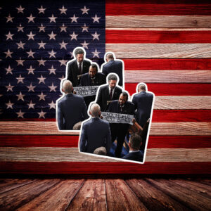 Black People Aren’t Apes Protest Sticker – Civil Rights Political Decal