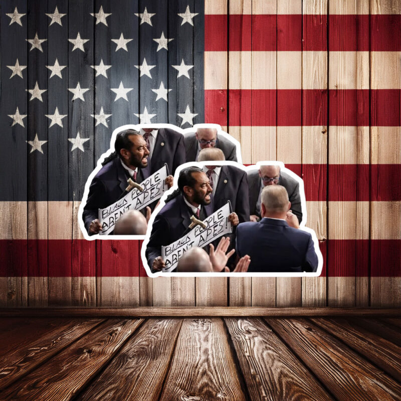 Black People Aren’t Apes Sticker