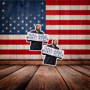 Black People Aren’t Apes Sticker – Protest Sticker