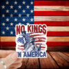 No Kings In America Sticker