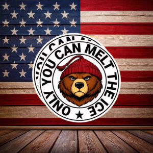 Only You Can Melt The Ice Sticker