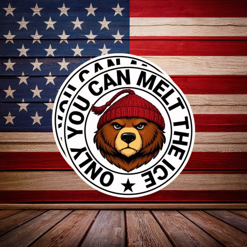 Only You Can Melt The Ice Sticker