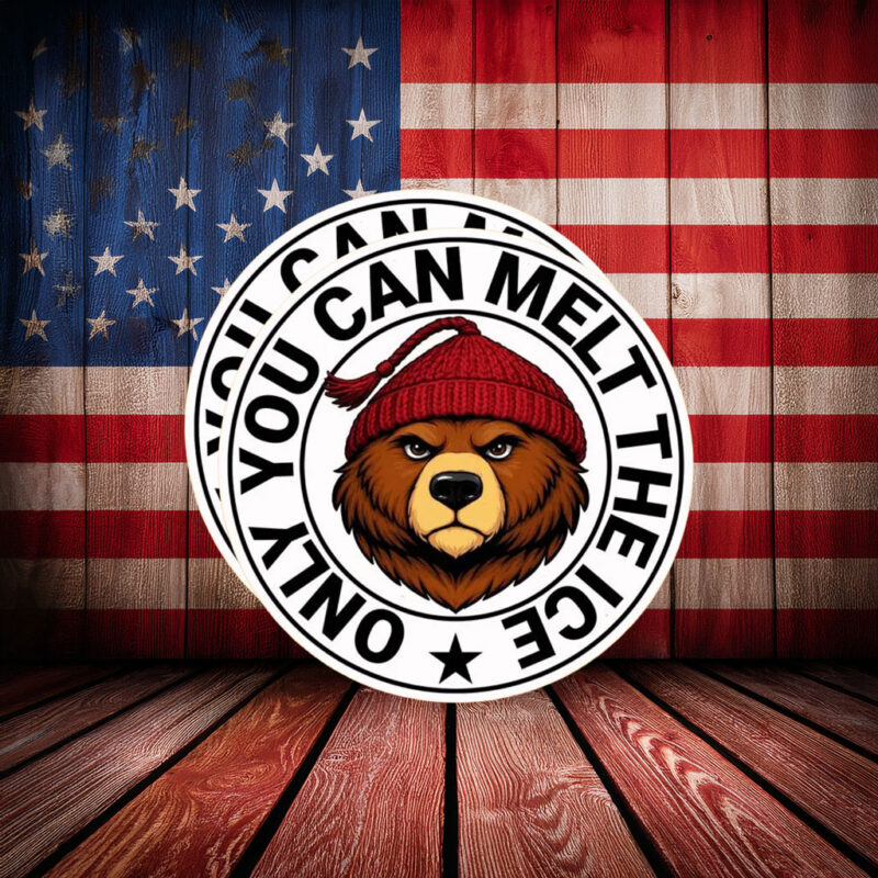 Only You Can Melt The Ice Sticker