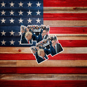 Social Justice Vinyl Decal – Black People Aren’t Apes Political Sticker