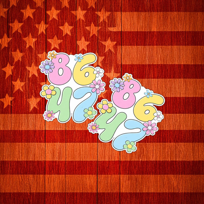 86 47 Sticker – Anti-Trump Sticker