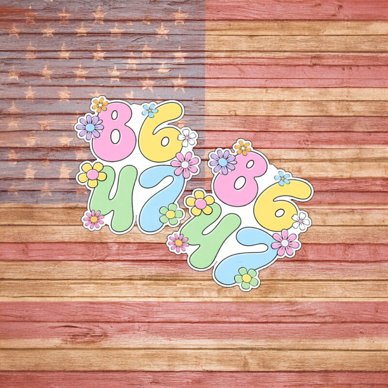 86 47 Sticker – Anti-Trump Sticker