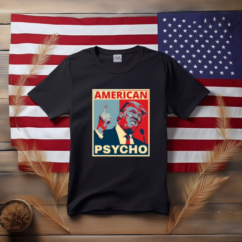 American Psycho Trump Parody Shirt