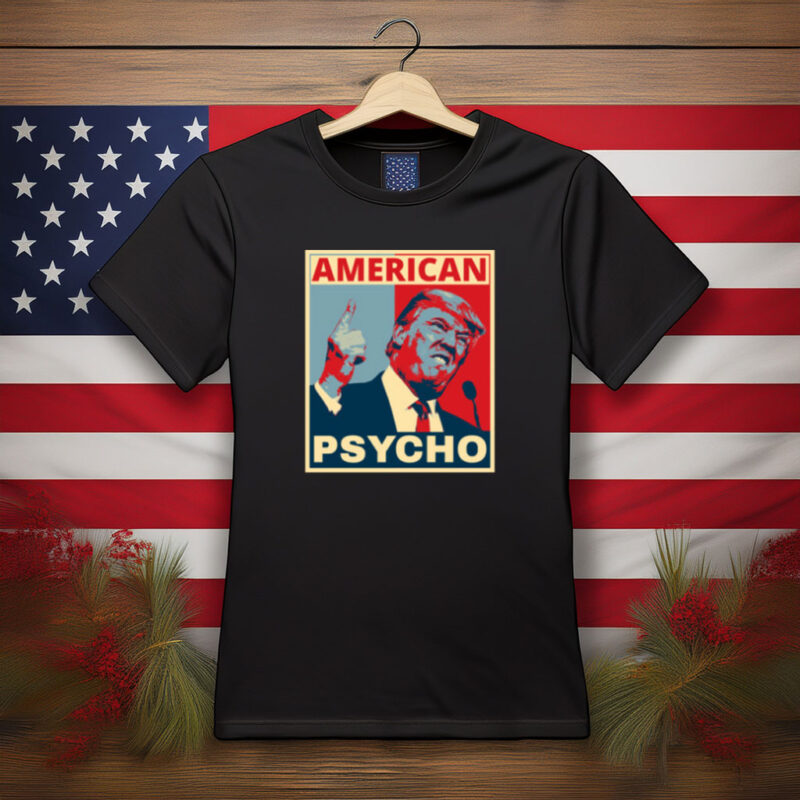 American Psycho Trump Parody Shirt