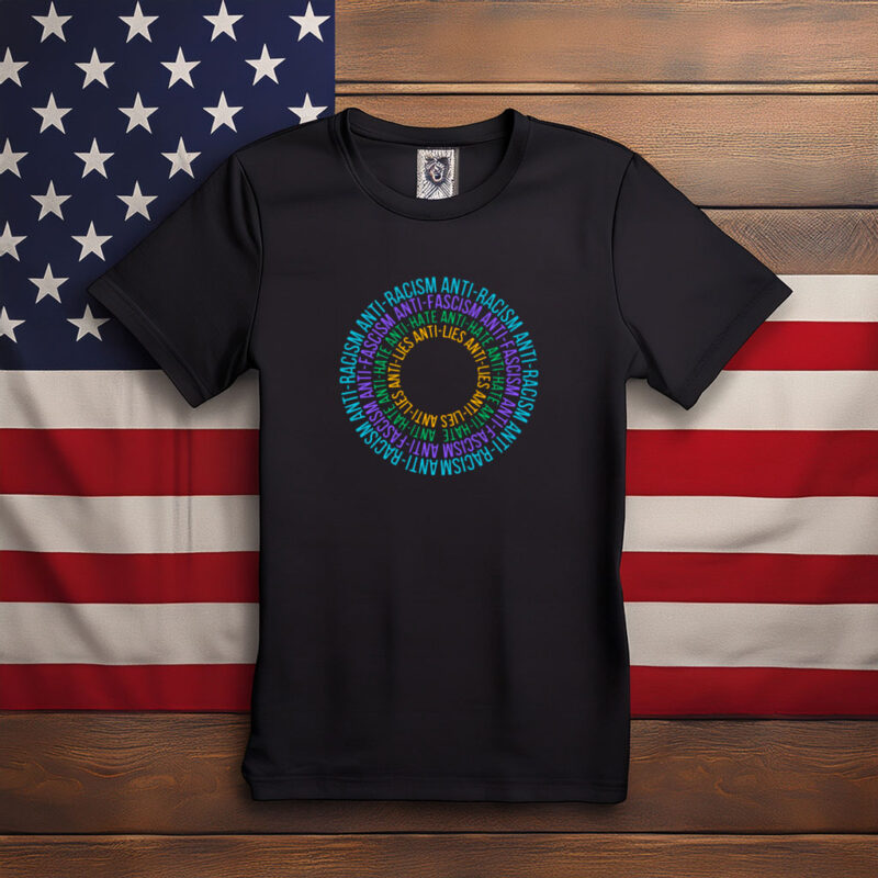 Anti Racism Anti Fascism Equality Circle Protest Shirt