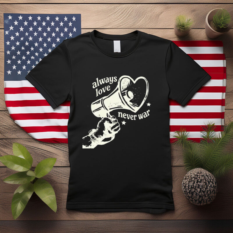 Anti Trump Anti War Peace Graphic Tee