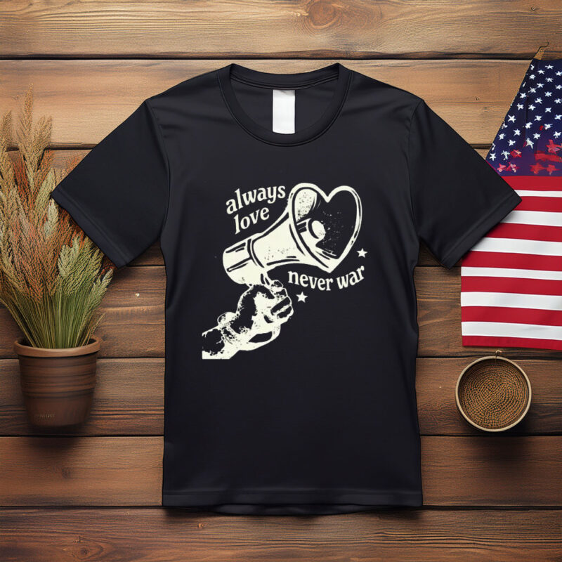 Anti Trump Anti War Peace Graphic Tee