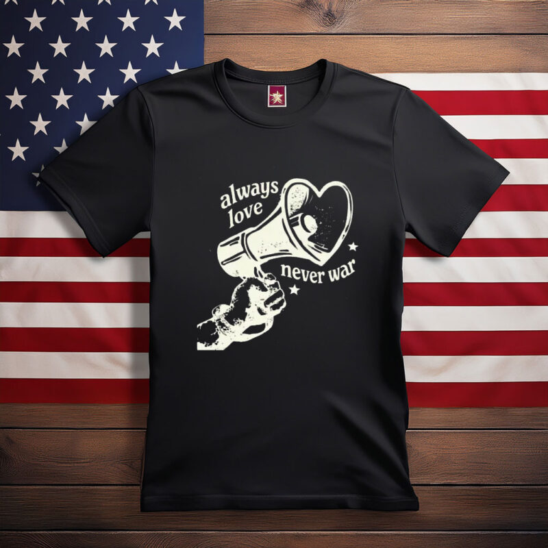 Anti Trump Anti War Peace Graphic Tee