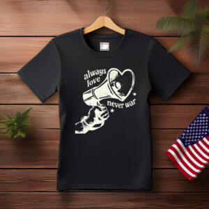 Anti Trump Anti War Peace Graphic Tee