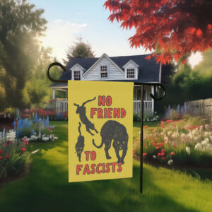 AntiFascist Flag – Black Cat Flag