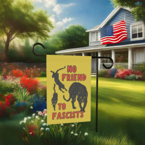 AntiFascist Flag – Black Cat Flag