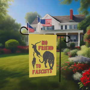 AntiFascist Flag – Black Cat Flag