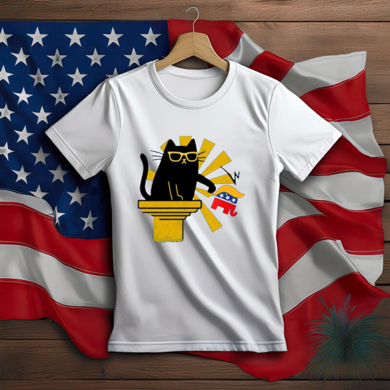 Black Cat Resist Podium Protest Shirt