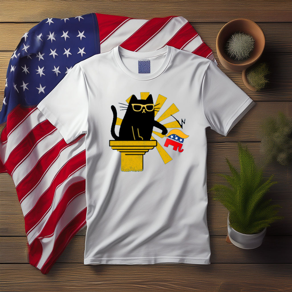 Black Cat Resist Podium Protest Shirt