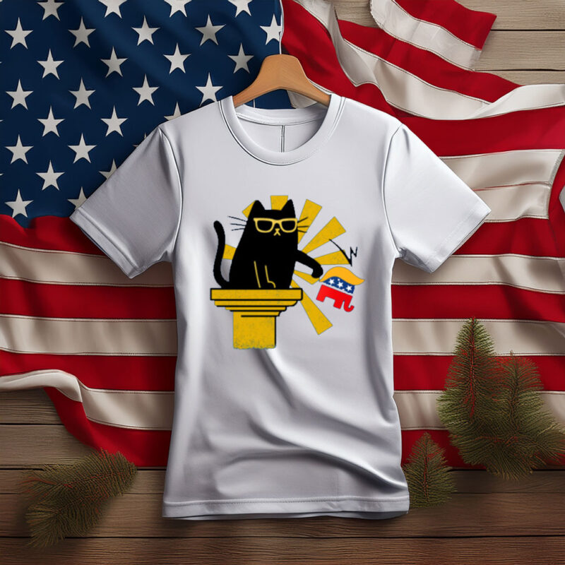 Black Cat Resist Podium Protest Shirt