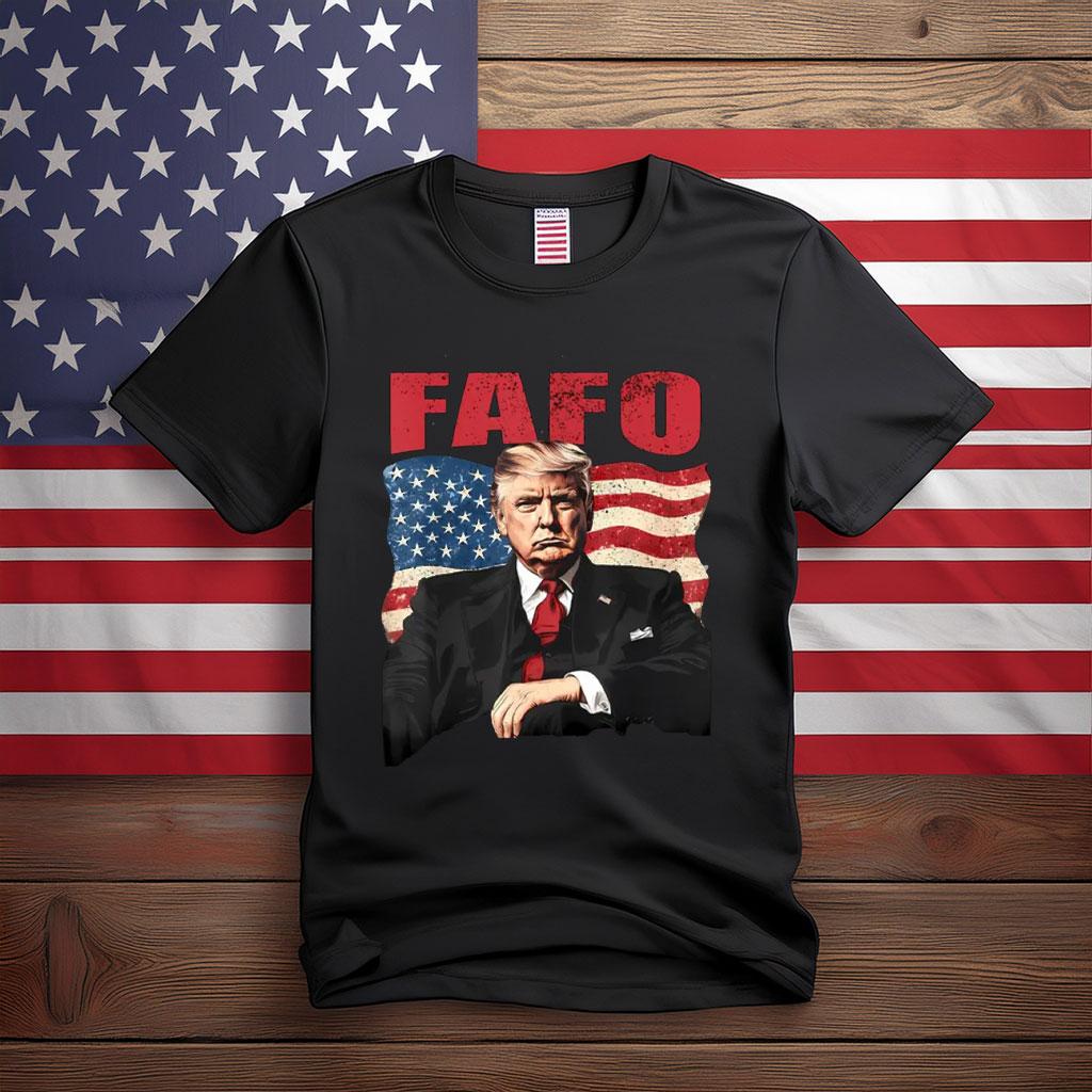 FAFO Trump American Flag Shirt