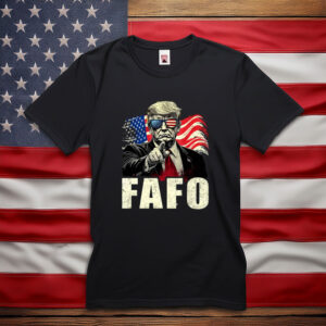 FAFO Trump Pointing Patriotic Shirt