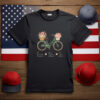 Floral Bicycle Garden Graphic Shirt