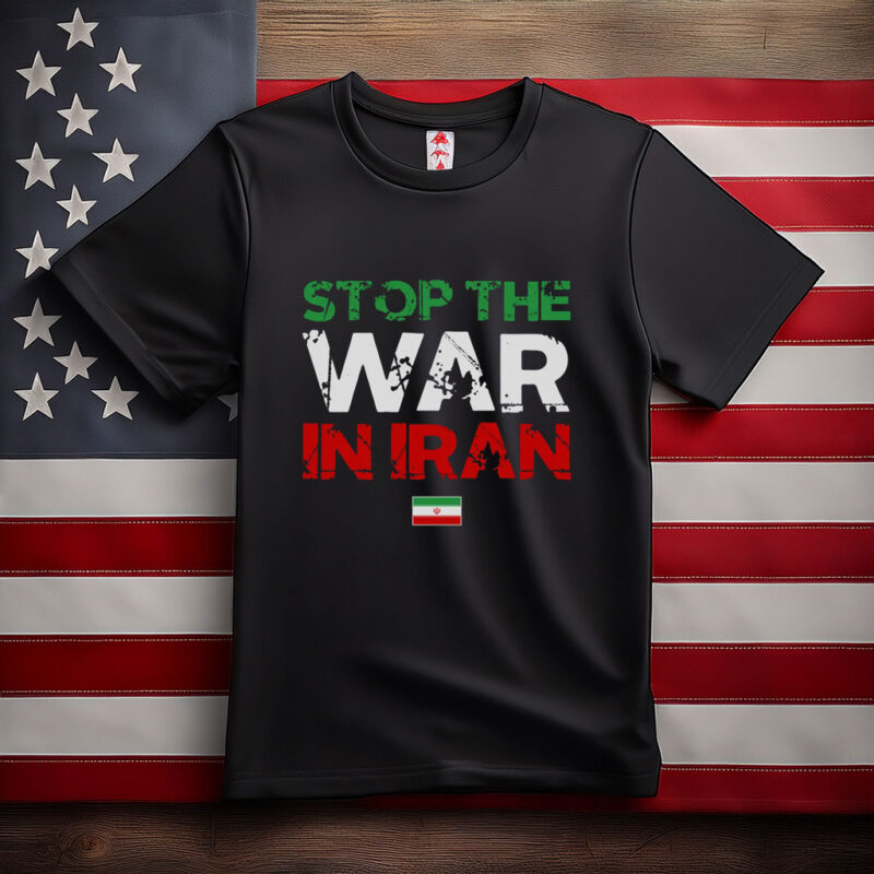 Free Persian Iran Stop The War In Iran Shirt