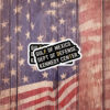 Gulf of Mexico Dept of Defense Kennedy Center Protest Sticker