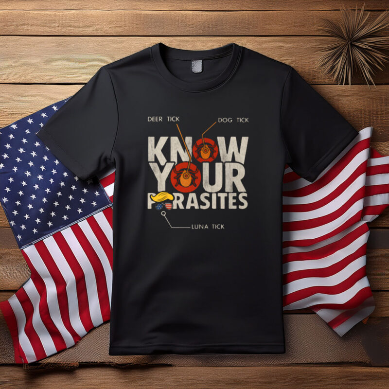 Know Your Parasites Political Satire Shirt