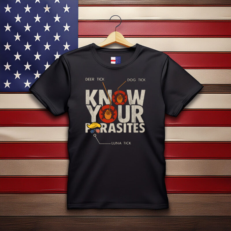 Know Your Parasites Political Satire Shirt