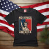 No Kings In America Shirt, 1776 Patriot Tee