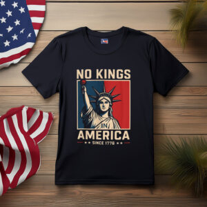 No Kings In America Shirt, 1776 Patriot Tee