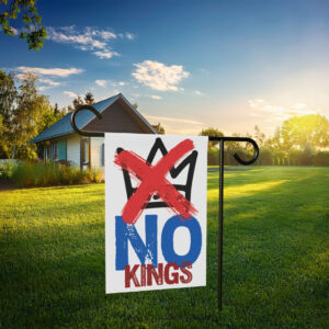 No Kings Protest X Garden Flag