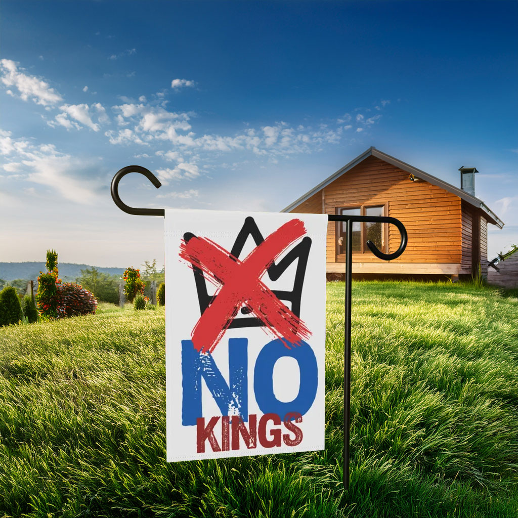 No Kings Protest X Garden Flag