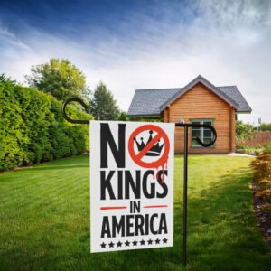 No Kings in America 2026 Garden Flag
